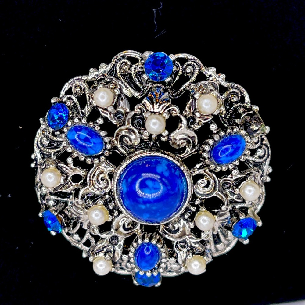 Blue Brooch